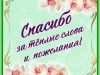 Благодарности получателей социальных услуг АНО ЦСОН Жизнь